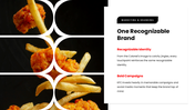 Explore KFC’s history, signature menu, brand identity, customer experience, and global fast-food presence. - slide 13
