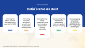 Explore BRICS Summit 2026, India’s chairship, expansion, global cooperation, economic priorities, and challenges. - slide 8
