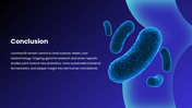 Lactobacillus bacteria shown with slides covering fermentation, health benefits, growth, and industrial uses. - slide 10