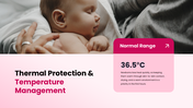 Neonatal Care presentation covering newborn assessment, resuscitation, feeding, infection prevention, and preterm care. - slide 4