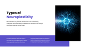 Neuroplasticity presentation showing brain rewiring, learning, memory, recovery, exercise, and mental health. - slide 3