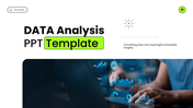 The best data analysis PowerPoint template with graphs, data dashboards, and insight-driven strategy slides.