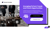 FinTech Innovation presentation with digital finance, AI, blockchain, mobile payments, and banking technology. - slide 9