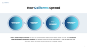 Coliforms presentation with scientist, bacteria samples, water testing, contamination sources, and detection methods. - slide 6