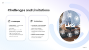 Large Language Models presentation with AI brain, LLM icon, chatbot, coding, translation, and workflow slides. - slide 9
