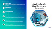 Biostatistics presentation showing a microscope, biological data, statistics, sampling, hypothesis testing and research. - slide 9