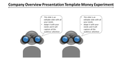 Simple company overview PowerPoint template and Google slides
