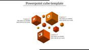 Blue cube infographic featuring icons for camera, target, and computer on larger cubes, with smaller cubes scattered around.