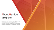 Red and orange diagonal shapes overlay a background of faint skyscrapers, creating a modern design with white text area.