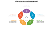Circular infographic with icons for calendar, money, settings, lightbulb, and mail, surrounding a thumbs up.