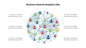 Simple Business Network Template Slide Designs