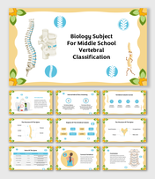 Explains vertebral regions, spine curves, disc anatomy, labeled parts, and spinal structure for student learning.