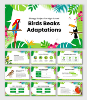 Biology Subject For High School Deforestation Consequences slides showing causes, effects, and solutions.