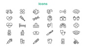 Digital Subtraction Angiography with teal accents, vascular scans, charts, icons, shapes, and text boxes. - slide 11