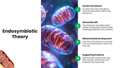 Mitochondria with green themes, cell diagrams, ATP processes, charts, icons, shapes, and text holders. - slide 9