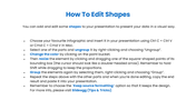 Geostrategy with blue map visuals, location pins, circular graphics, strategic icons, charts, and text panels. - slide 13