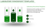 Three vertical green gradient cylinders with percentage labels, paired with a checklist comparing data categories.