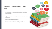 Plantillas De Libros Para Power Point on the right labeled with keywords, surrounded by floating speech bubbles with icons.