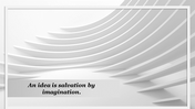 Monochrome layout featuring smooth, flowing arcs in a minimalistic architectural style.