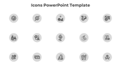Free PPT Icons Presentation Template & Google Slides