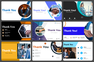 Business And Corporate Thank You