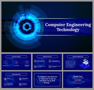 Computer Engineering Technology PPT And Google Slides Themes