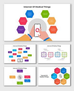 Illustration of connected medical devices, wearables, and smart health systems for remote monitoring and patient care.