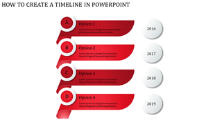 Create Timeline Template PPT and Google Slides