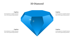 Best 3D Diamond PowerPoint And Google Slides Themes
