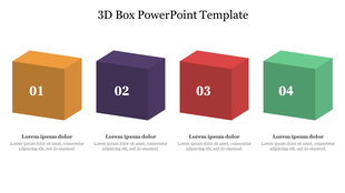 Editable 3D Box PowerPoint And Google Slides Themes