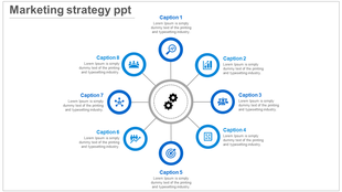Download Now! Marketing Strategy PPT Presentation 8-Node