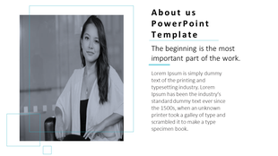 Engaging About Us PowerPoint Template and Google Slides Themes