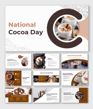 National Cocoa Day presentation highlighting cocoa history, health benefits, and cultural significance.