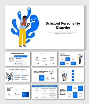 Schizoid Personality Disorder slides with symptoms, causes, diagnosis, subtypes, social withdrawal mental health insights.
