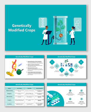 Genetically Modified Crops: Benefits, methods like RNA interference and gene editing, and examples like GM corn.