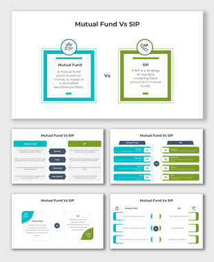 Highlights differences with teal and green text boxes, icons, and clear explanations of both terms.