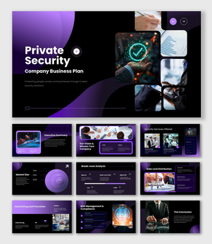 Private Security Company Business Plan with security services, market analysis, risk management, and growth strategy.