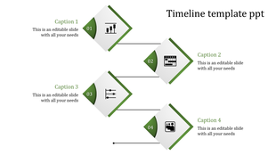 Triangular step infographic in a diagonal design, featuring six grey segments with business icons and caption areas.