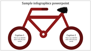 Stepwise blue arrow template with numbered segments and circular arrow icons, paired with placeholder text areas.