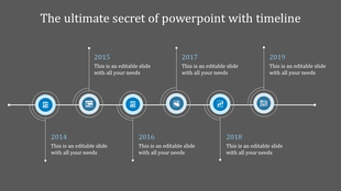 Stunning PowerPoint With Timeline Templates and Google Slides