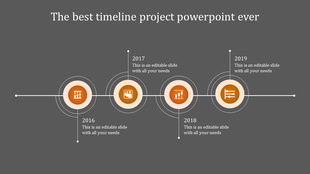 Amazing Timeline PowerPoint Template and Google Slides Themes