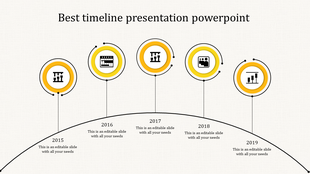 Subscribe Our Timeline PPT and Google Slides Template