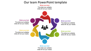 Effective group of  our team powerpoint template