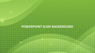 A green themed PowerPoint slide background with curved lines and a textured pattern.