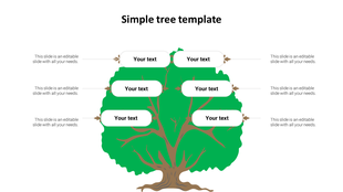 Simple Tree Template PowerPoint & Google Slides Presentation