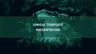 Stunning Jungle Template Presentation With Slide Design