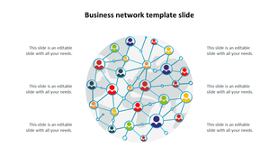 Simple Business Network Template Slide Designs