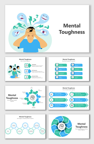 Adaptability, self-awareness, stress management, goal orientation, and resilience build strong mental toughness.