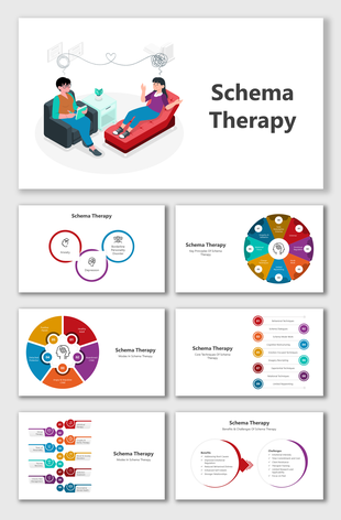 Explains schema modes, therapy principles, treatment techniques, emotional tools, and mental health conditions.