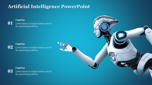 artificial intelligence PowerPoint - human model	